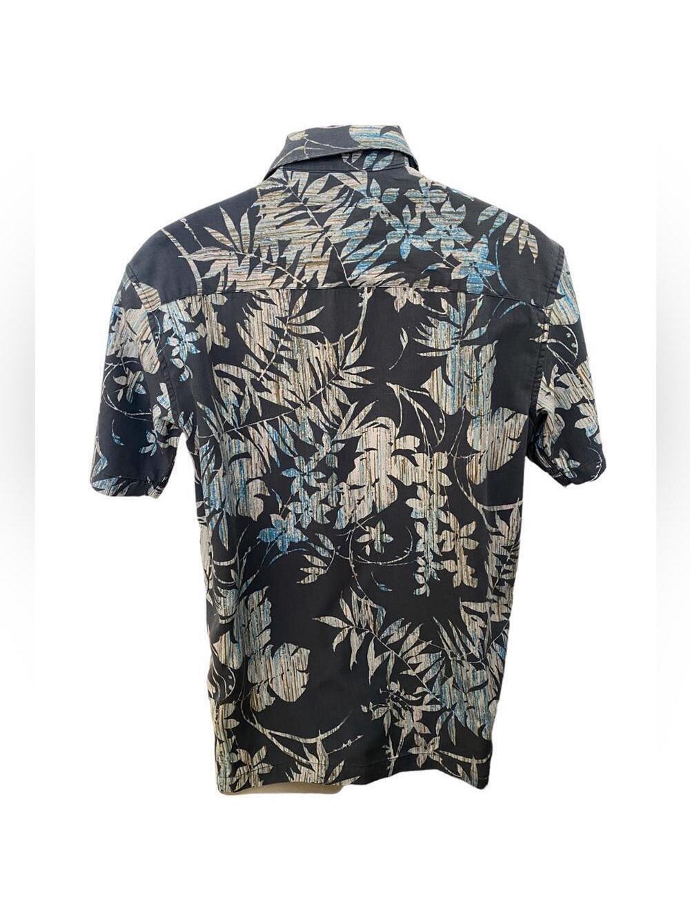 ONO & COMPANY 70% Silk Aloha Hawaiian Floral Shirt Men S Small - Picture 3 of 5